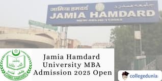 Jamia Hamdard University MBA Admission 2025 Open; Apply by April 11